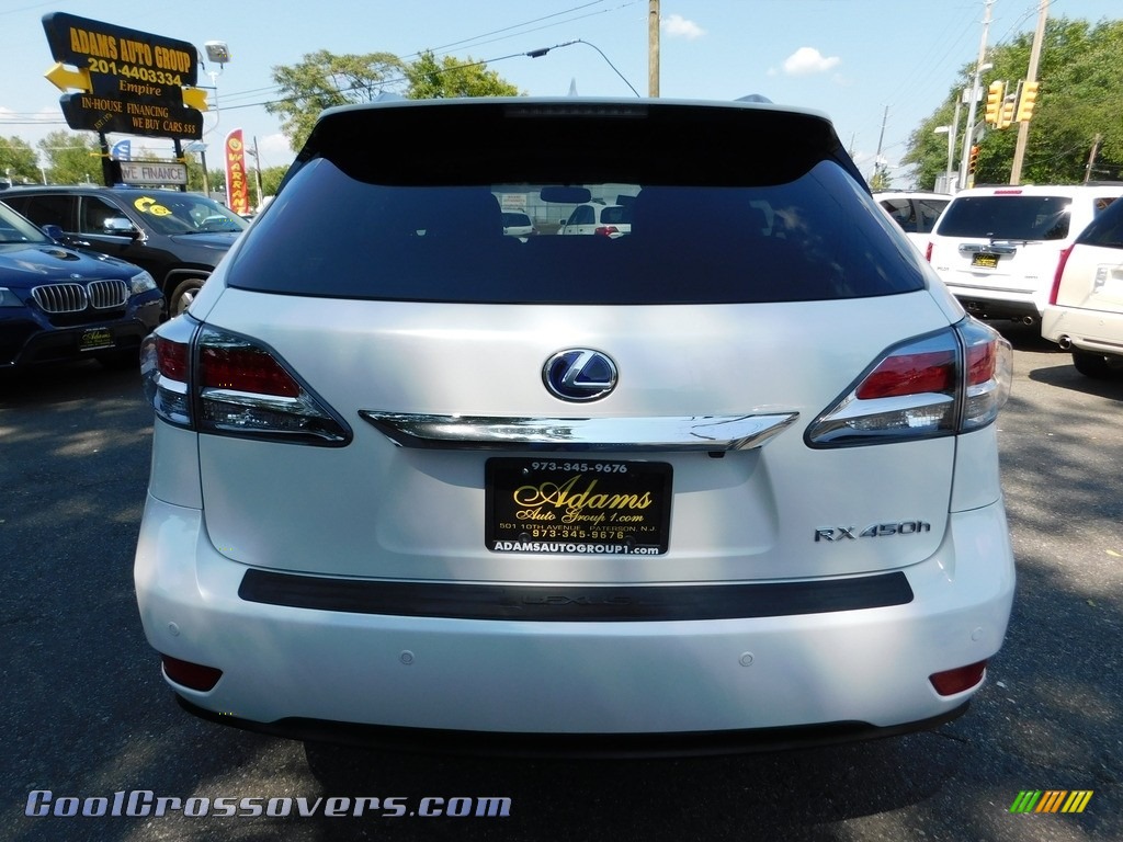2014 RX 450h AWD - Starfire Pearl / Parchment photo #7