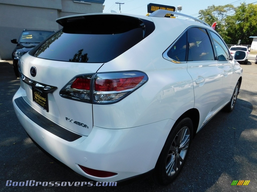 2014 RX 450h AWD - Starfire Pearl / Parchment photo #8