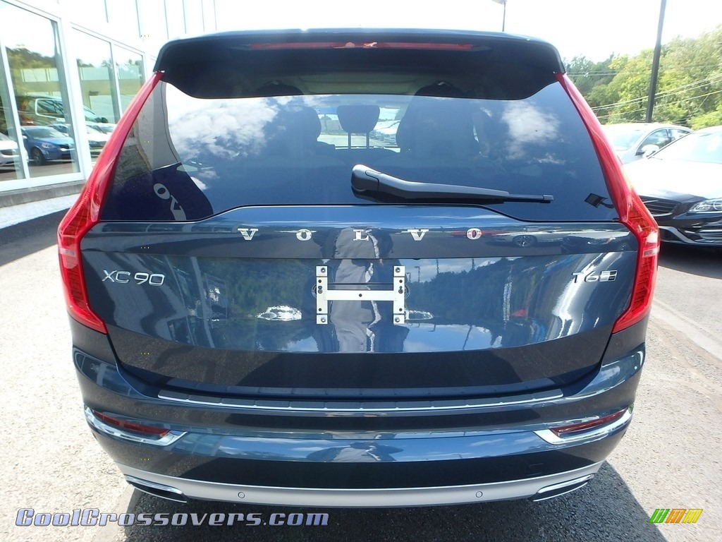 2018 XC90 T6 AWD Inscription - Denim Blue Metallic / Blonde photo #3