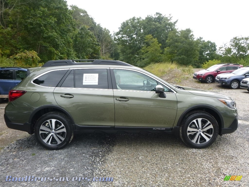 2018 Outback 2.5i Limited - Wilderness Green Metallic / Ivory photo #3
