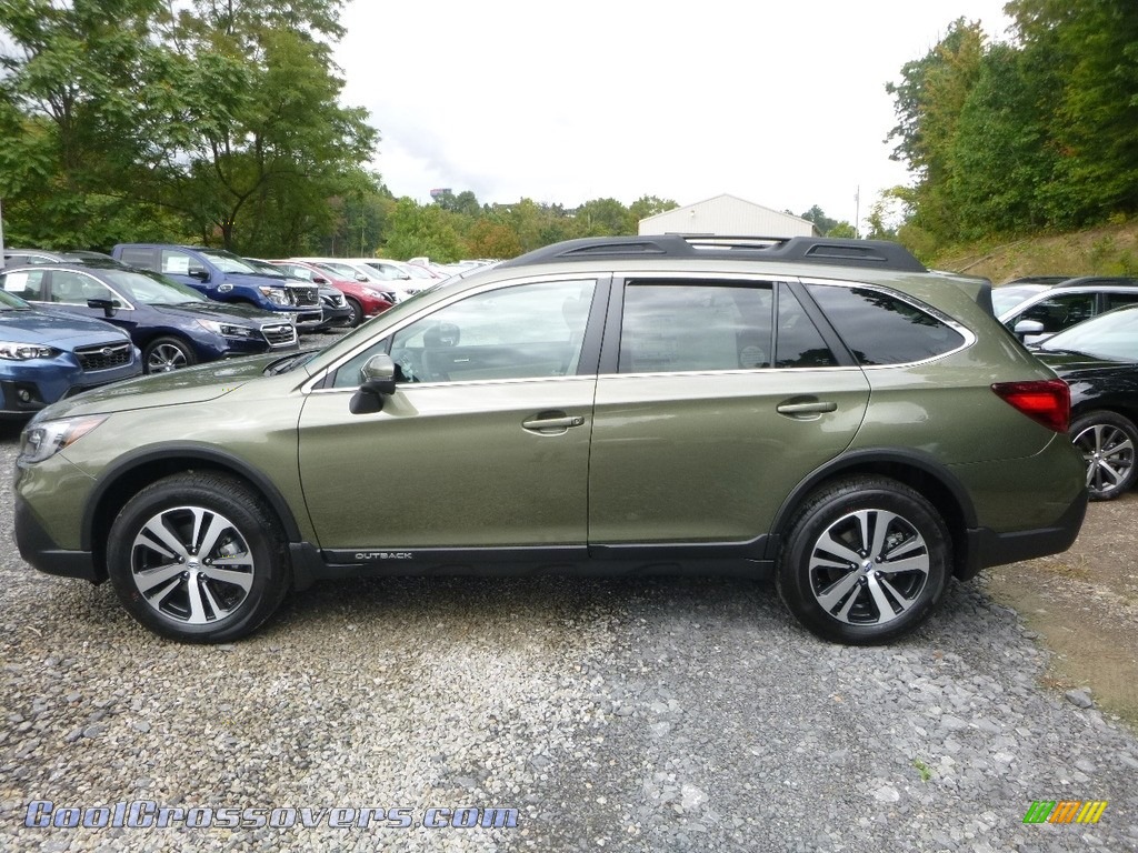 2018 Outback 2.5i Limited - Wilderness Green Metallic / Ivory photo #7