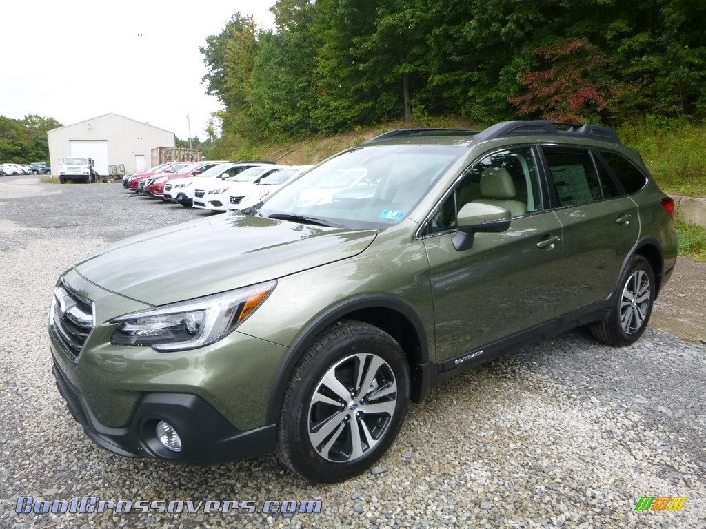 2018 Outback 2.5i Limited - Wilderness Green Metallic / Ivory photo #8