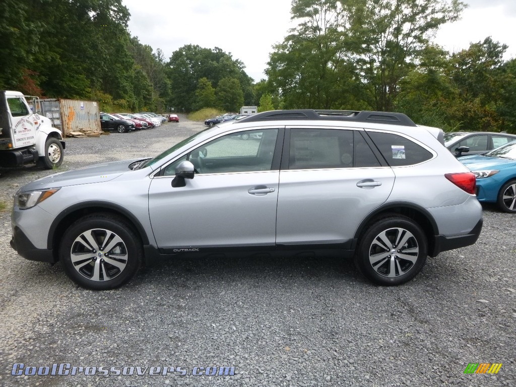 2018 Outback 2.5i Limited - Ice Silver Metallic / Black photo #7
