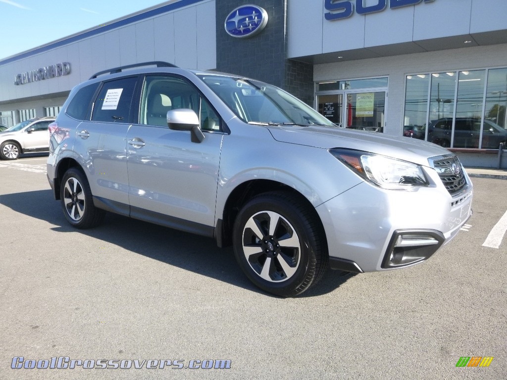 2018 Forester 2.5i Limited - Ice Silver Metallic / Platinum photo #1