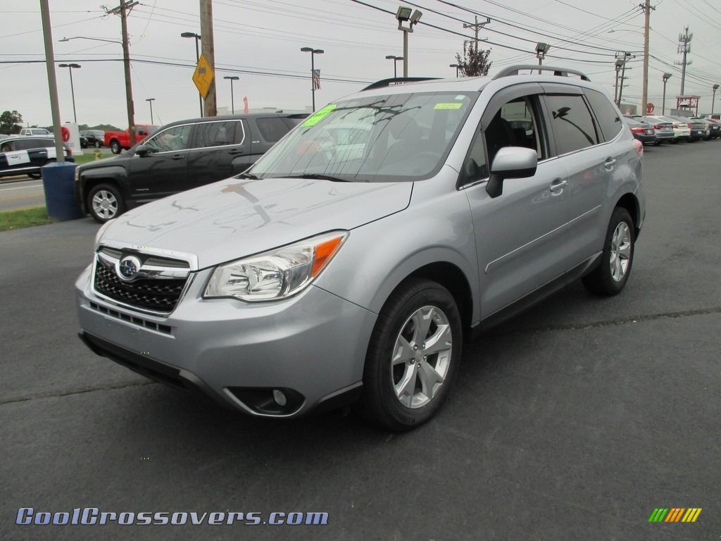2015 Forester 2.5i Limited - Ice Silver Metallic / Black photo #2