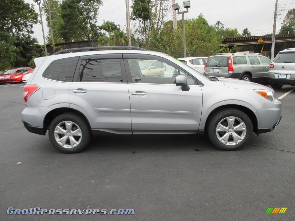 2015 Forester 2.5i Limited - Ice Silver Metallic / Black photo #5