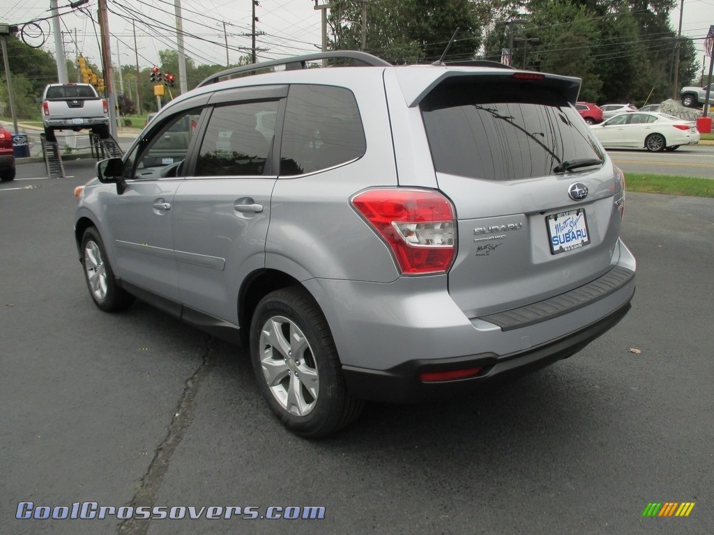 2015 Forester 2.5i Limited - Ice Silver Metallic / Black photo #8