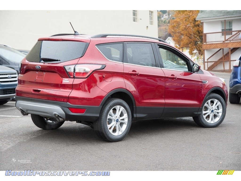 2018 Escape SE - Ruby Red / Charcoal Black photo #4