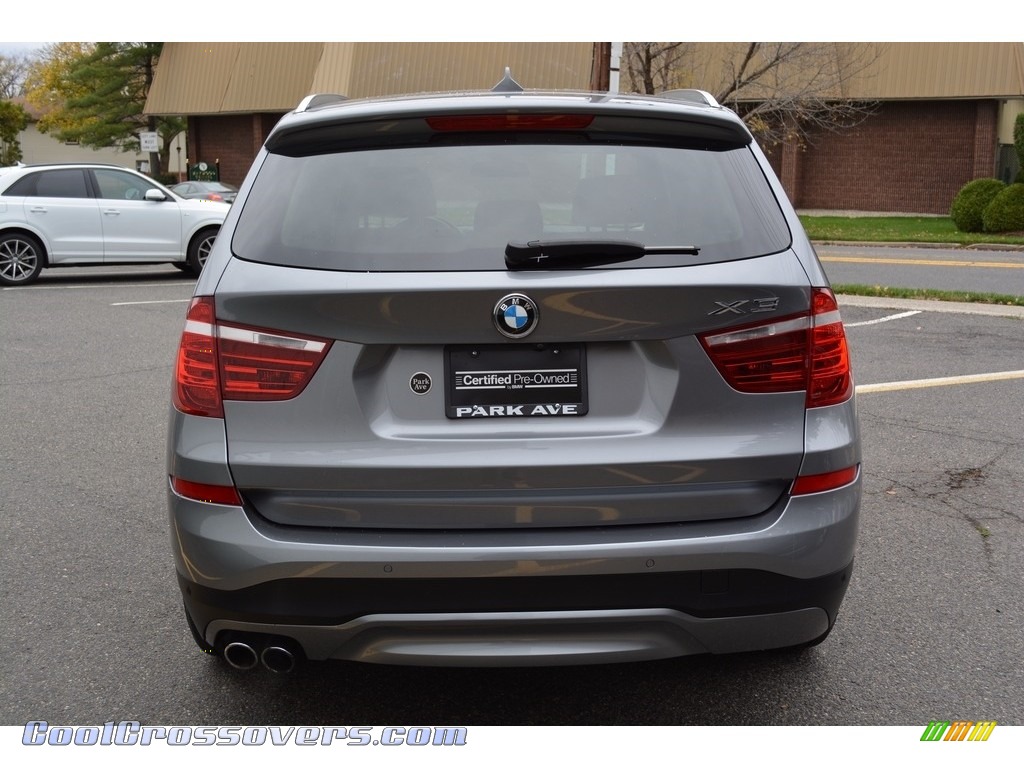 2015 X3 xDrive28i - Space Grey Metallic / Black photo #4