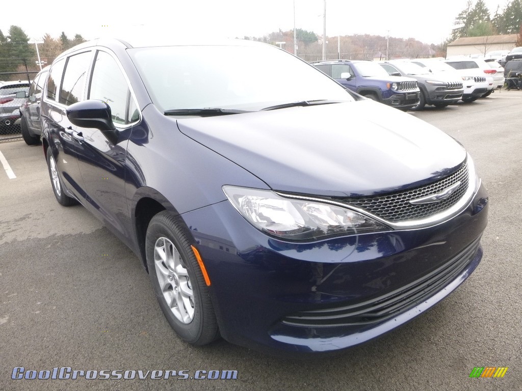 2018 Pacifica LX - Jazz Blue Pearl / Black/Alloy photo #7
