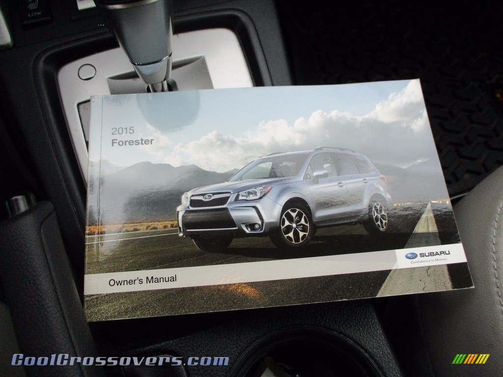2015 Forester 2.5i Limited - Venetian Red Pearl / Gray photo #36