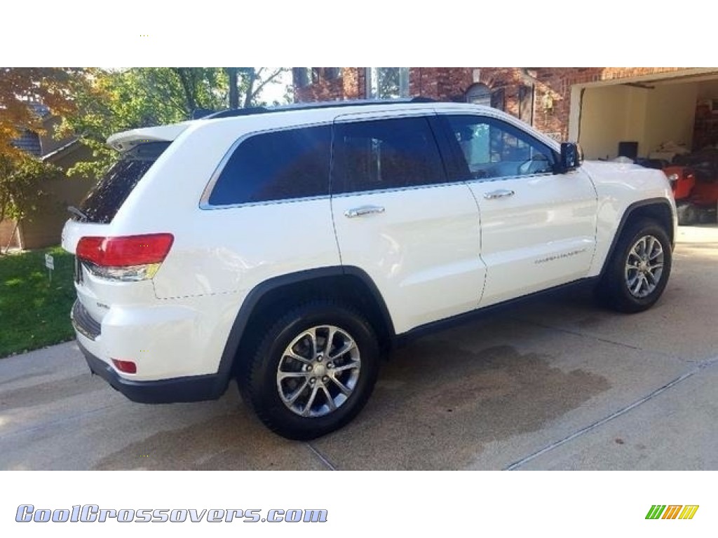 2014 Grand Cherokee Limited 4x4 - Bright White / New Zealand Black/Light Frost photo #10