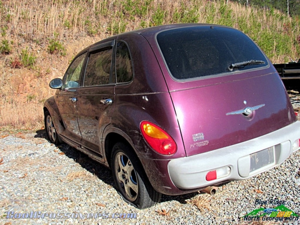 2002 PT Cruiser Limited - Deep Cranberry Pearlcoat / Taupe photo #4