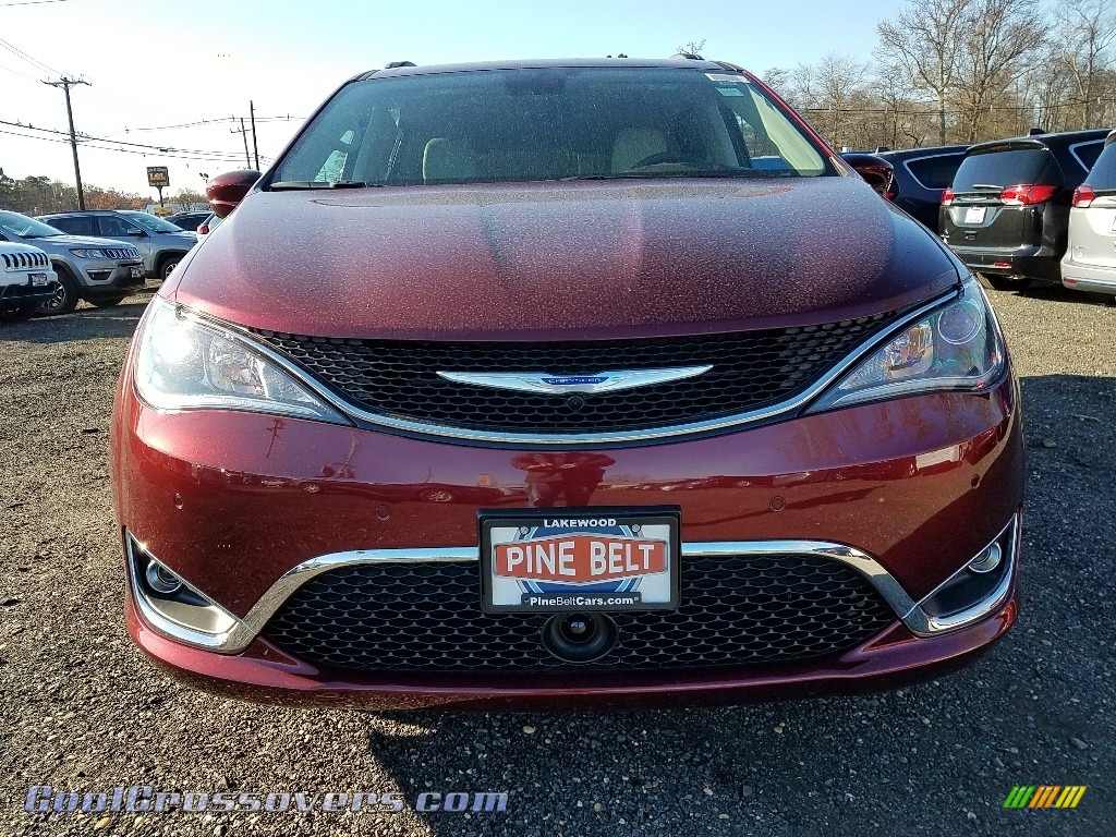 2018 Pacifica Touring L Plus - Velvet Red Pearl / Cognac/Alloy/Toffee photo #2
