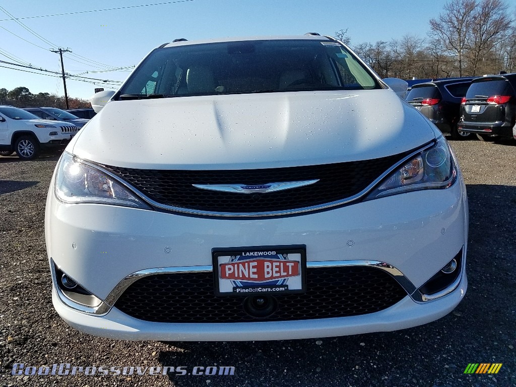 2018 Pacifica Touring L Plus - Bright White / Cognac/Alloy/Toffee photo #2