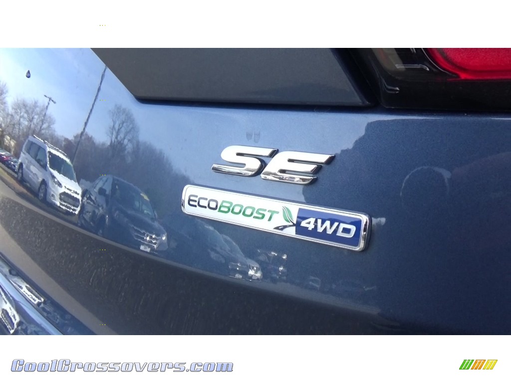 2018 Escape SE 4WD - Blue Metallic / Charcoal Black photo #9