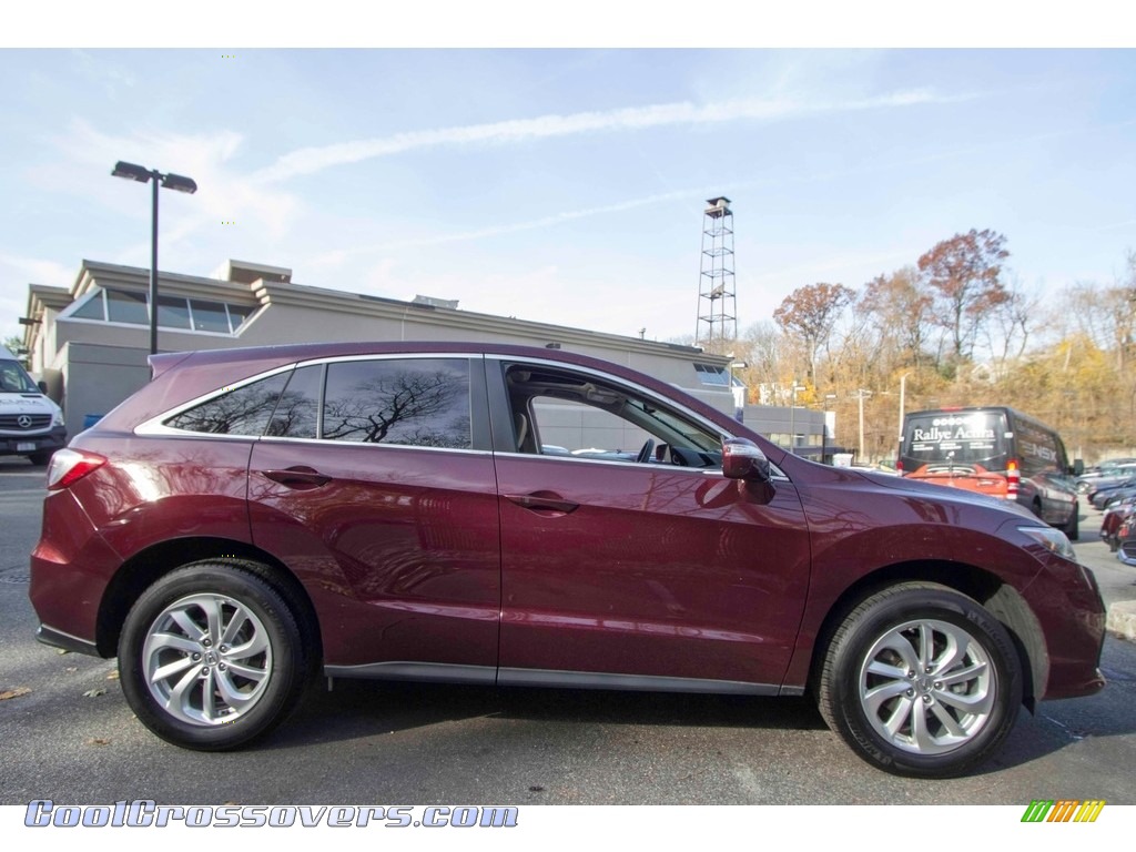 2017 RDX AWD - Basque Red Pearl II / Parchment photo #11