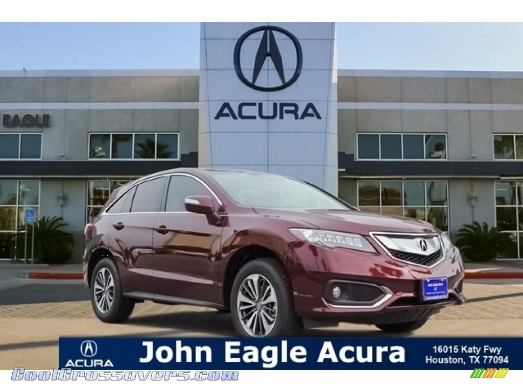 Basque Red Pearl II / Parchment Acura RDX FWD Advance