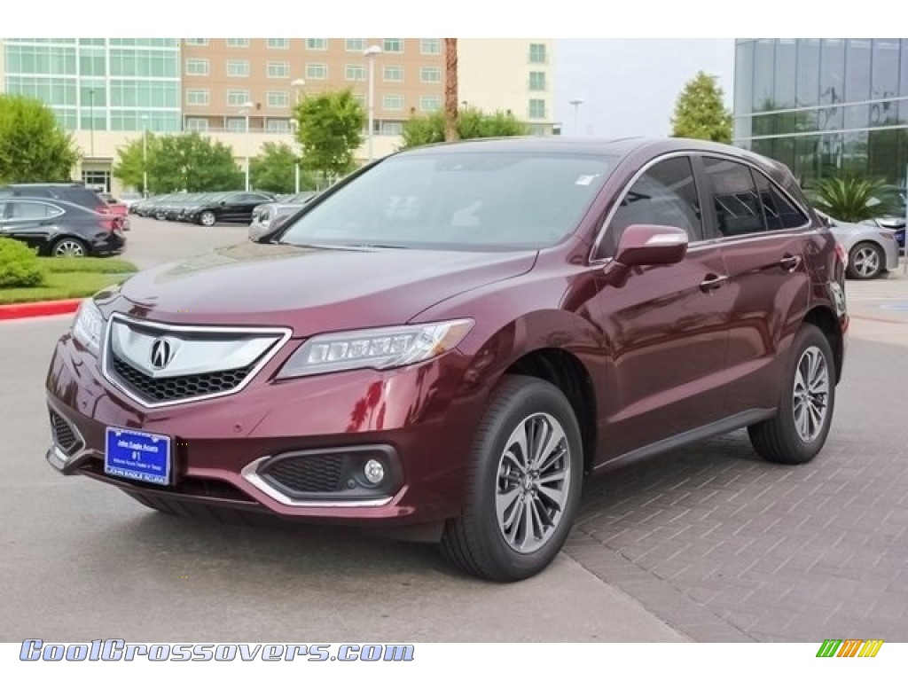 2018 RDX FWD Advance - Basque Red Pearl II / Parchment photo #3