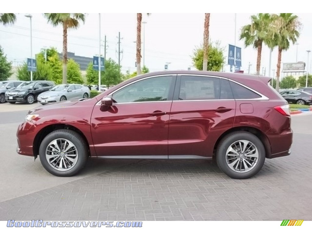 2018 RDX FWD Advance - Basque Red Pearl II / Parchment photo #4