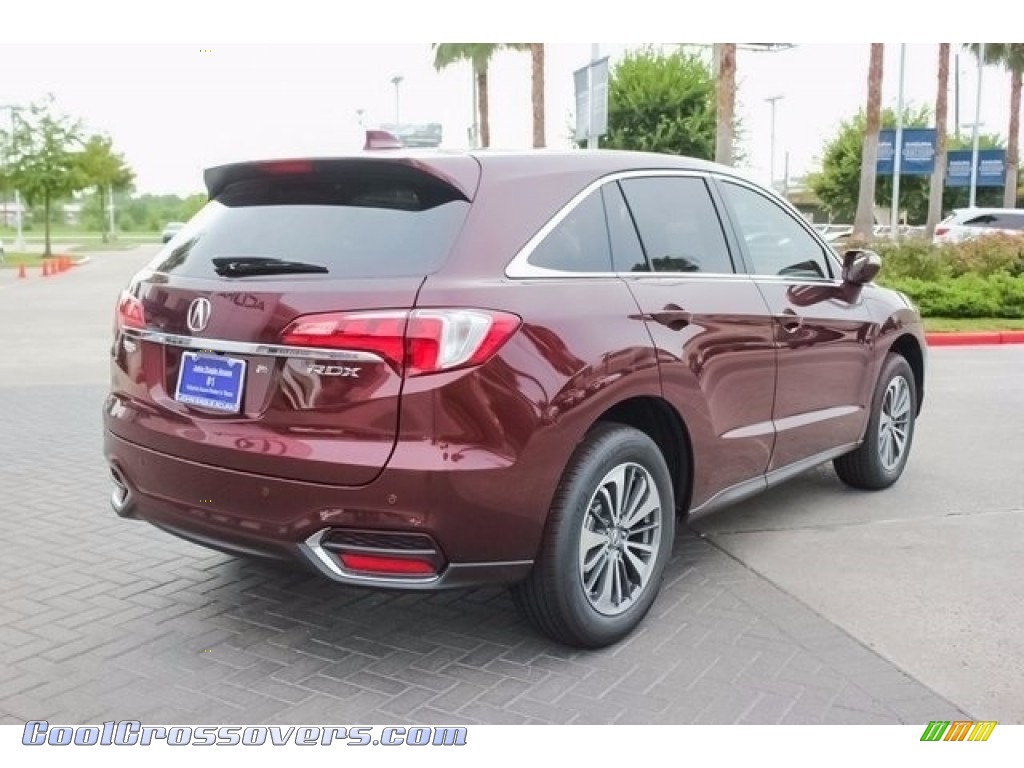 2018 RDX FWD Advance - Basque Red Pearl II / Parchment photo #7