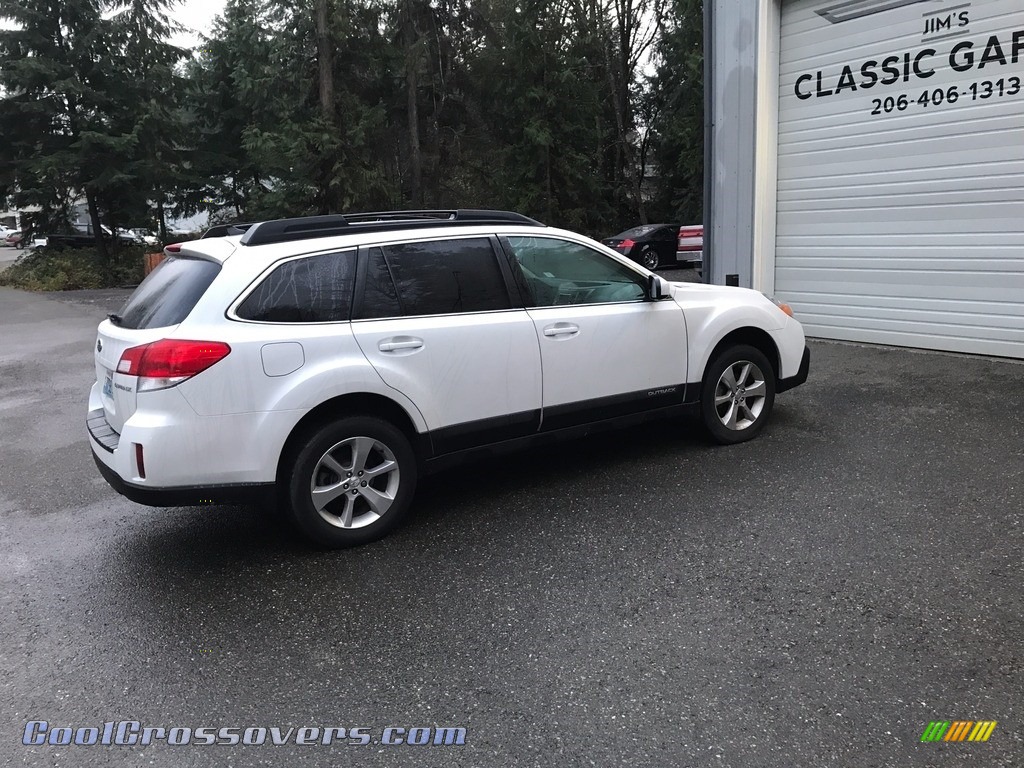 2014 Outback 2.5i Limited - Satin White Pearl / Ivory photo #21