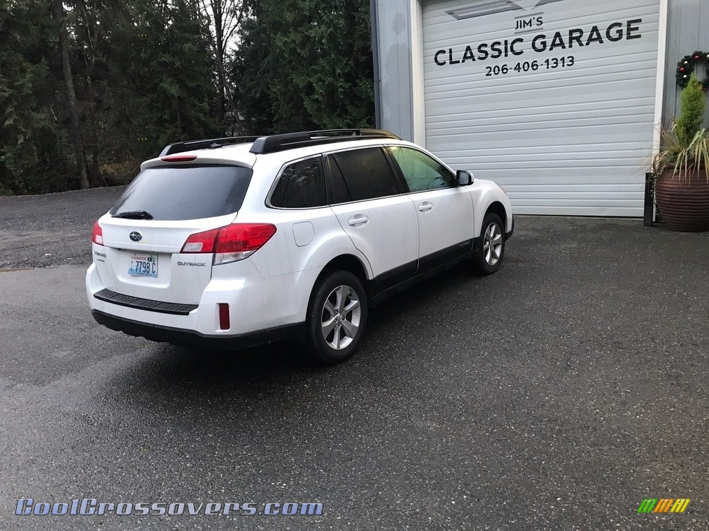 2014 Outback 2.5i Limited - Satin White Pearl / Ivory photo #22