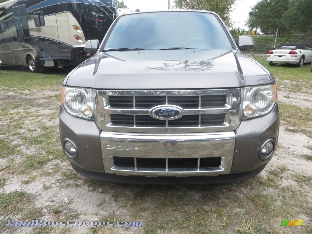 Sterling Gray Metallic / Charcoal Black Ford Escape Limited