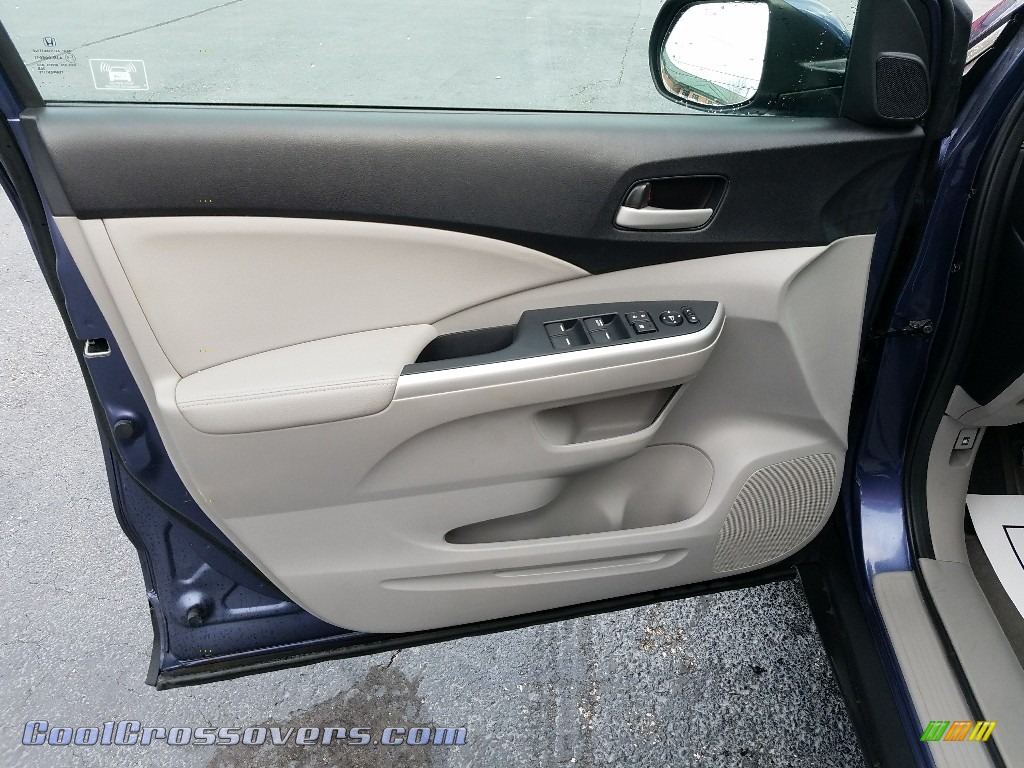 2012 CR-V EX-L 4WD - Twilight Blue Metallic / Gray photo #10