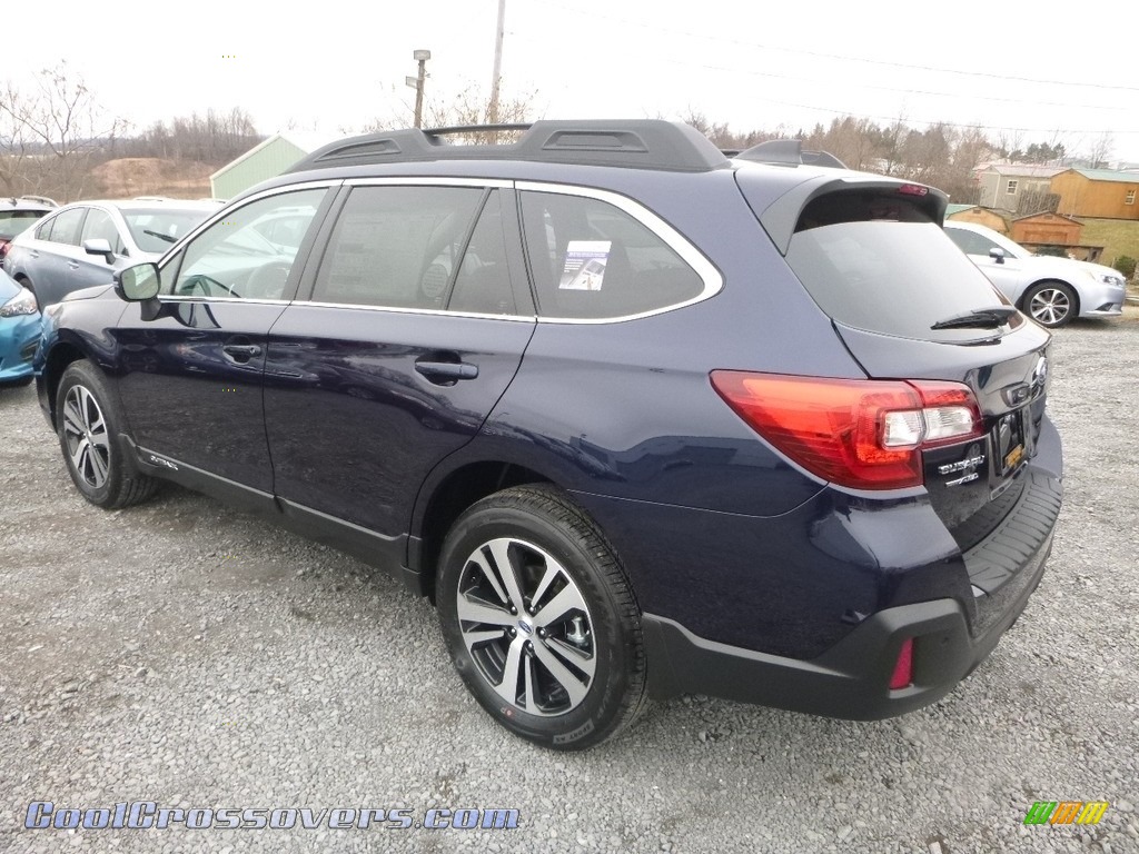 2018 Outback 2.5i Limited - Dark Blue Pearl / Ivory photo #6