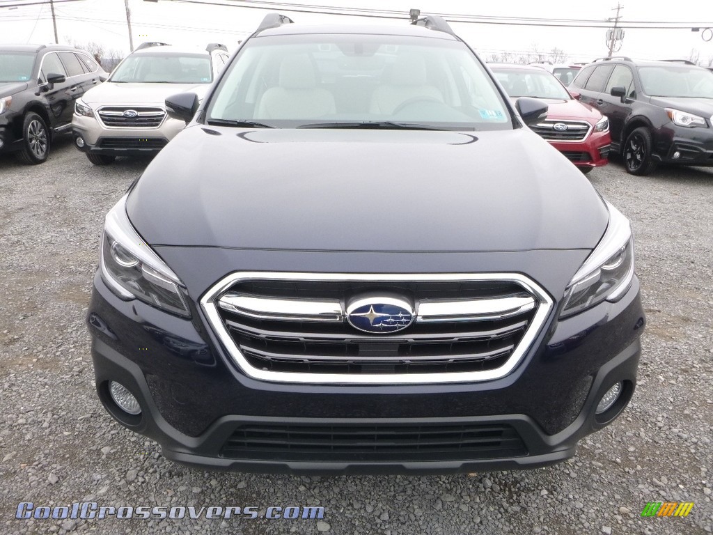 2018 Outback 2.5i Limited - Dark Blue Pearl / Ivory photo #9