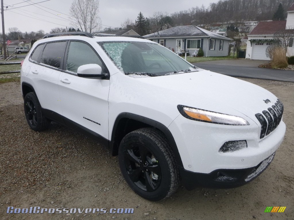 2018 Cherokee Limited 4x4 - Bright White / Black photo #7