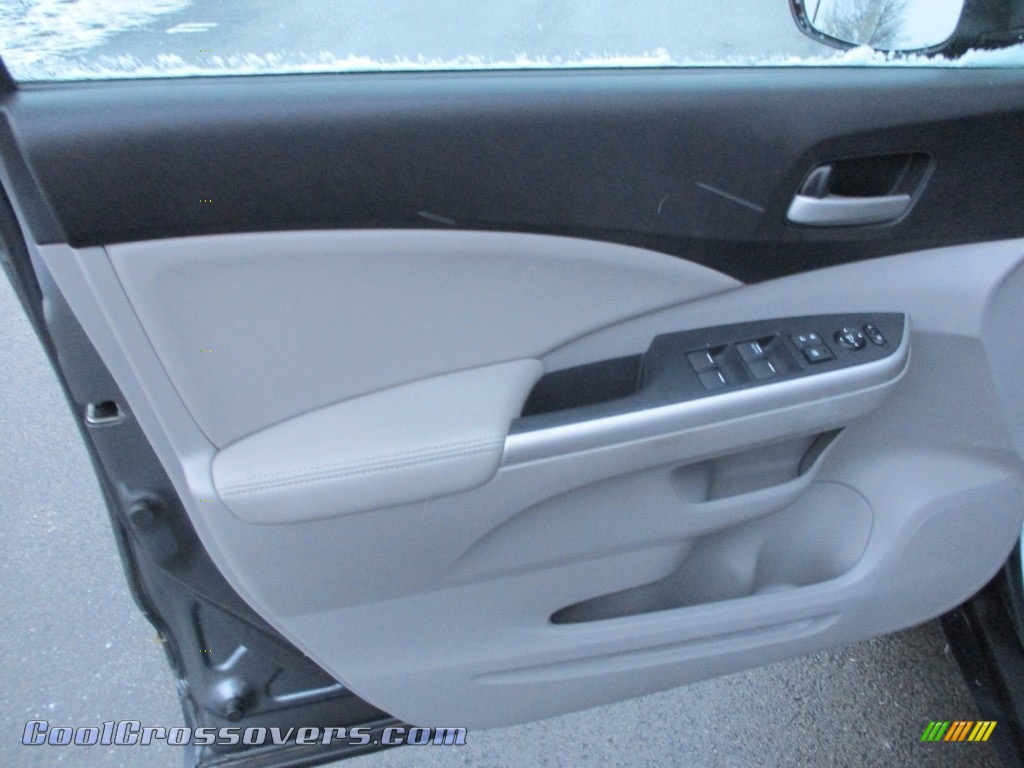 2013 CR-V EX-L AWD - Polished Metal Metallic / Gray photo #10