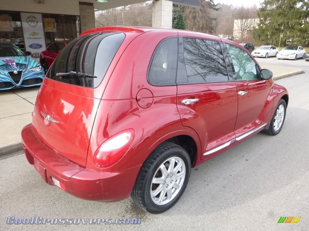 2010 PT Cruiser Classic - Inferno Red Crystal Pearl / Pastel Slate Gray photo #2