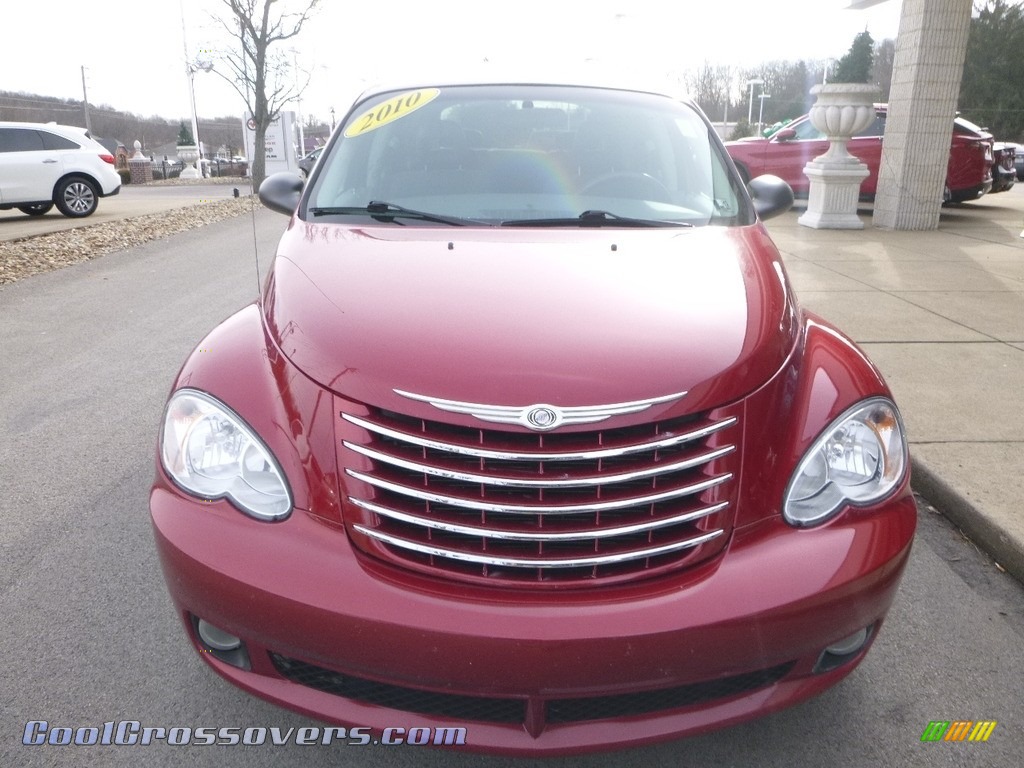 2010 PT Cruiser Classic - Inferno Red Crystal Pearl / Pastel Slate Gray photo #4