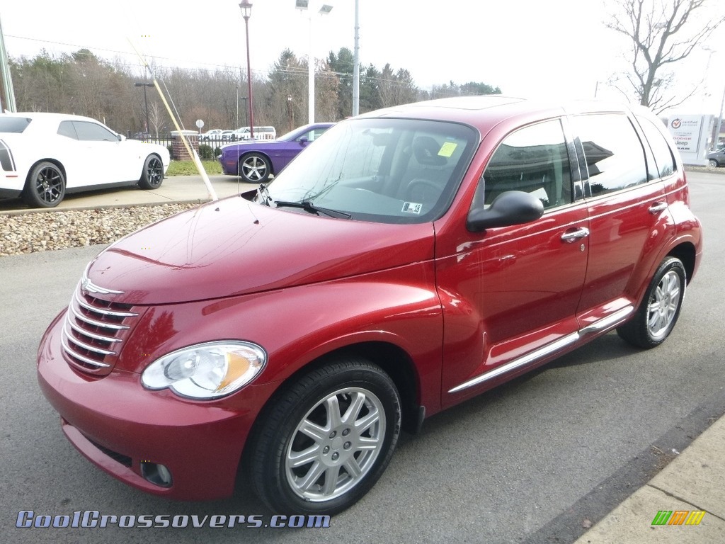 2010 PT Cruiser Classic - Inferno Red Crystal Pearl / Pastel Slate Gray photo #5