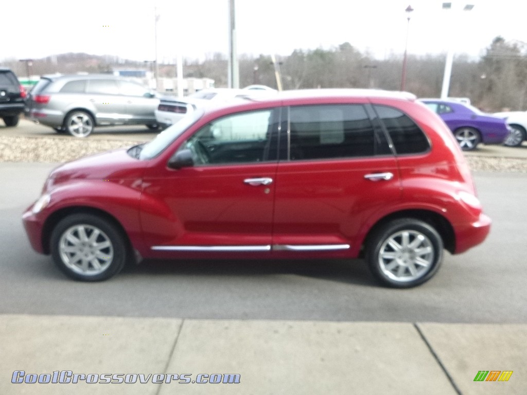 2010 PT Cruiser Classic - Inferno Red Crystal Pearl / Pastel Slate Gray photo #6