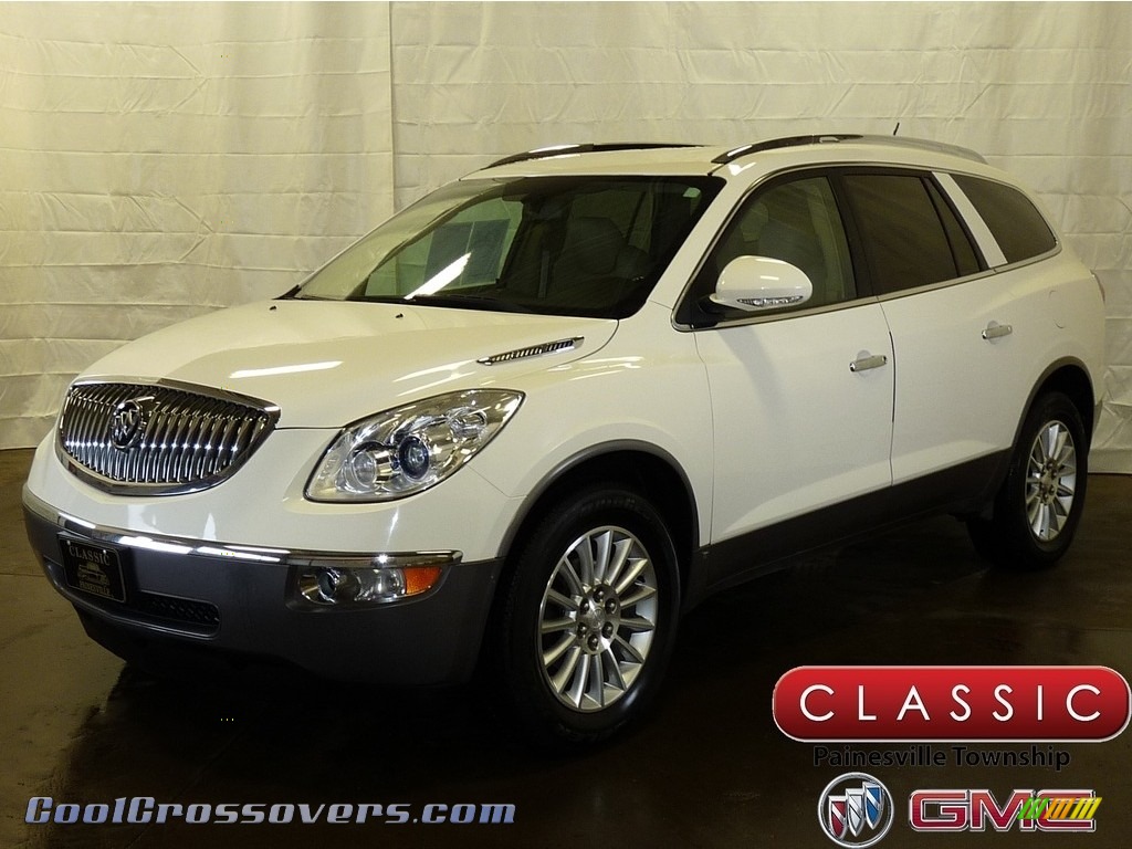 White Opal / Cocoa/Cashmere Buick Enclave CXL AWD