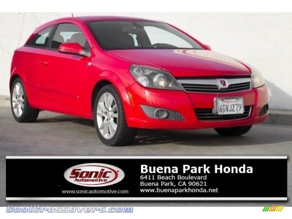 Salsa Red / Charcoal Saturn Astra XR Coupe