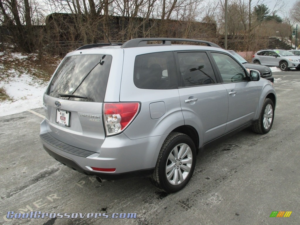 2012 Forester 2.5 X Limited - Ice Silver Metallic / Black photo #6