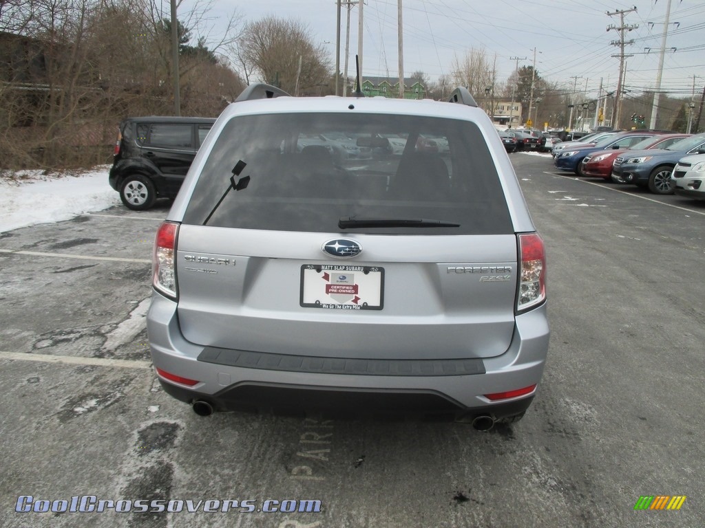 2012 Forester 2.5 X Limited - Ice Silver Metallic / Black photo #7