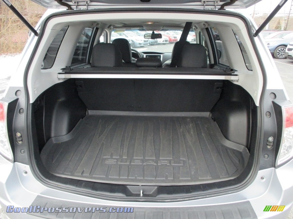 2012 Forester 2.5 X Limited - Ice Silver Metallic / Black photo #20