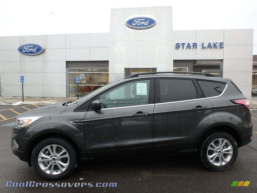 Magnetic / Charcoal Black Ford Escape SEL 4WD