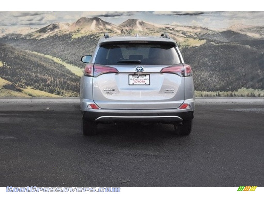 2018 RAV4 Limited AWD Hybrid - Silver Sky Metallic / Black photo #4 2018 RAV4 Limited AWD Hybrid - Silver Sky Metallic / Black photo #4