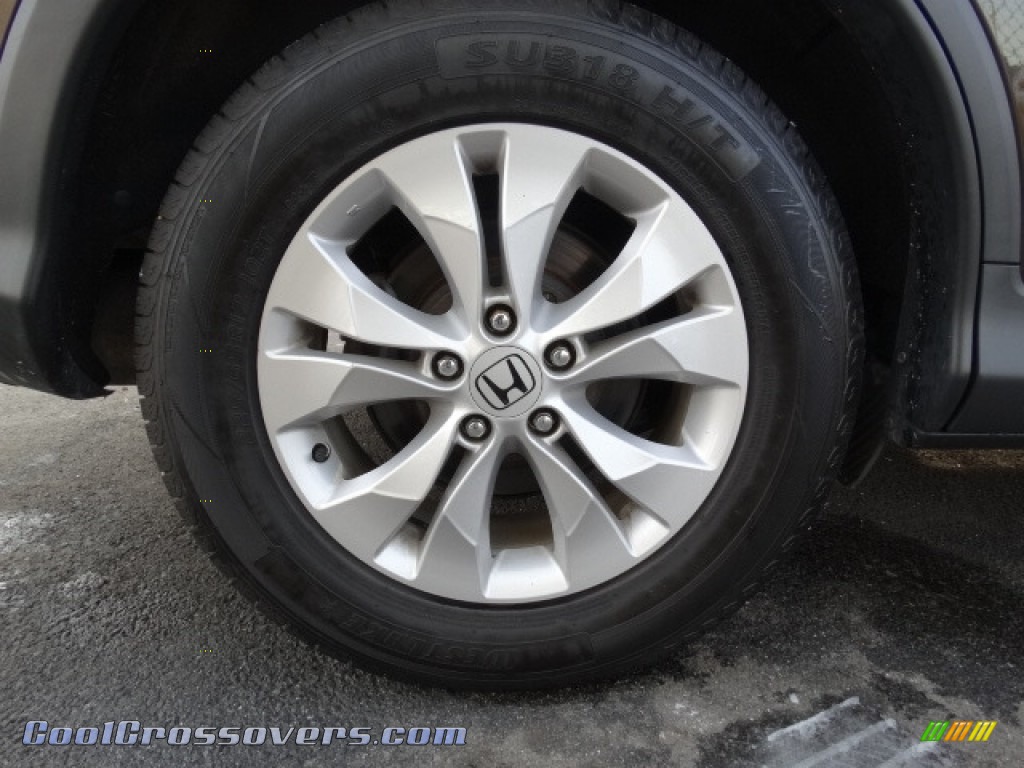 2014 CR-V EX-L AWD - Urban Titanium Metallic / Black photo #24