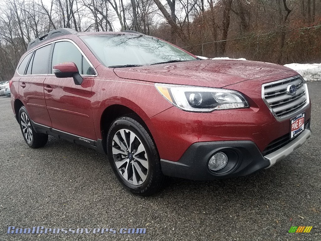 2017 Outback 2.5i Limited - Venetian Red Pearl / Warm Ivory photo #1
