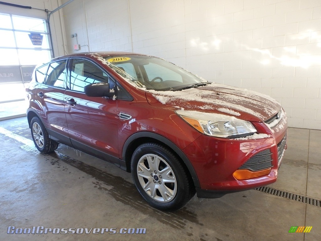 Sunset Metallic / Charcoal Black Ford Escape S