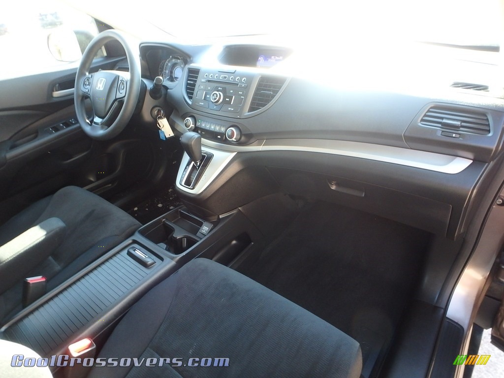 2014 CR-V LX AWD - Urban Titanium Metallic / Black photo #11