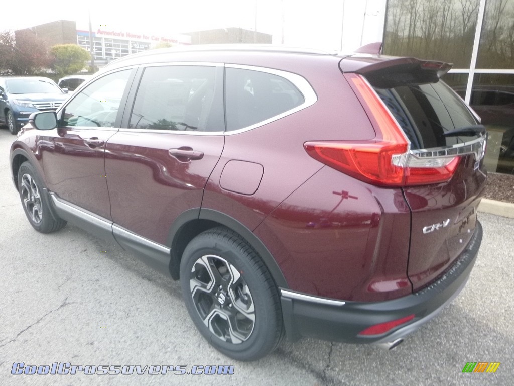 2018 CR-V Touring AWD - Basque Red Pearl II / Gray photo #2