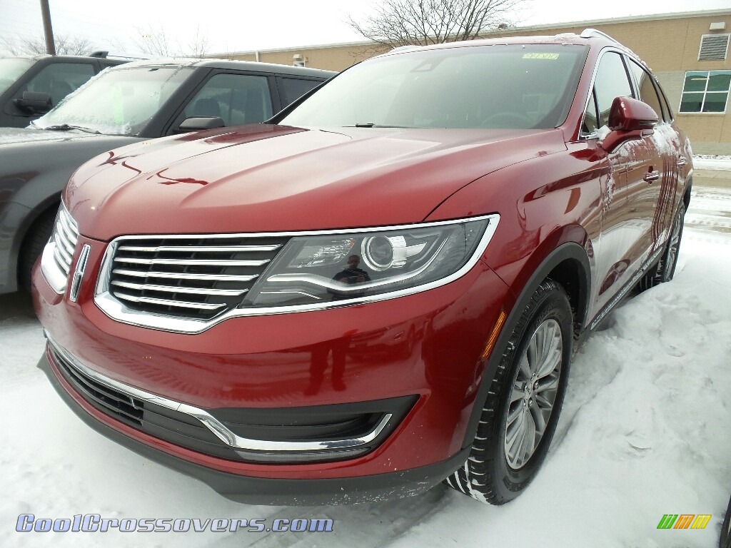 Ruby Red / Ebony Lincoln MKX Select AWD